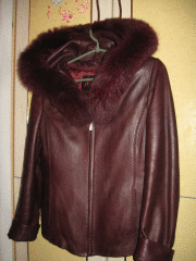 Продается куртка женская кожаная зимняя