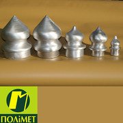 Алюминиевые наконечники для металлических заборов и оград.