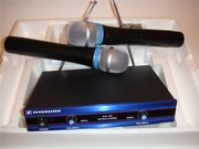  Sennheiser EW-100 Радиосистема 2 радиомикрофона цена 520грн