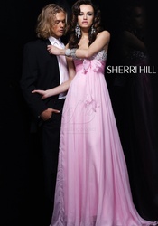 Sherri hill платье розовое