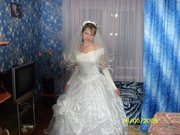 НОВОЕ свадебное платье с аксессуарами!